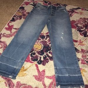 Abercrombie and Fitch Distressed Jeans